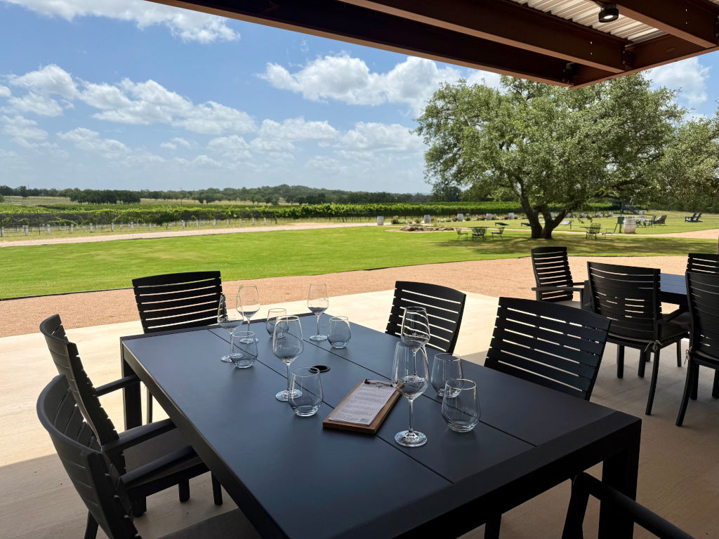 Patio Wine Tasting