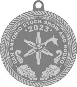 San Antonio Rodeo Silver Medal